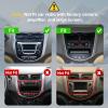 2+32G Android 12 Double Din Car Stereo for Hyundai Solaris 1 Accent Verna 2010-2016 with 9 Inch Touchscreen Radio Built-in Wireless Carplay/Android Auto/GPS/Bluetooth/FM/AUX-in/SWC/Backup Camera view 2