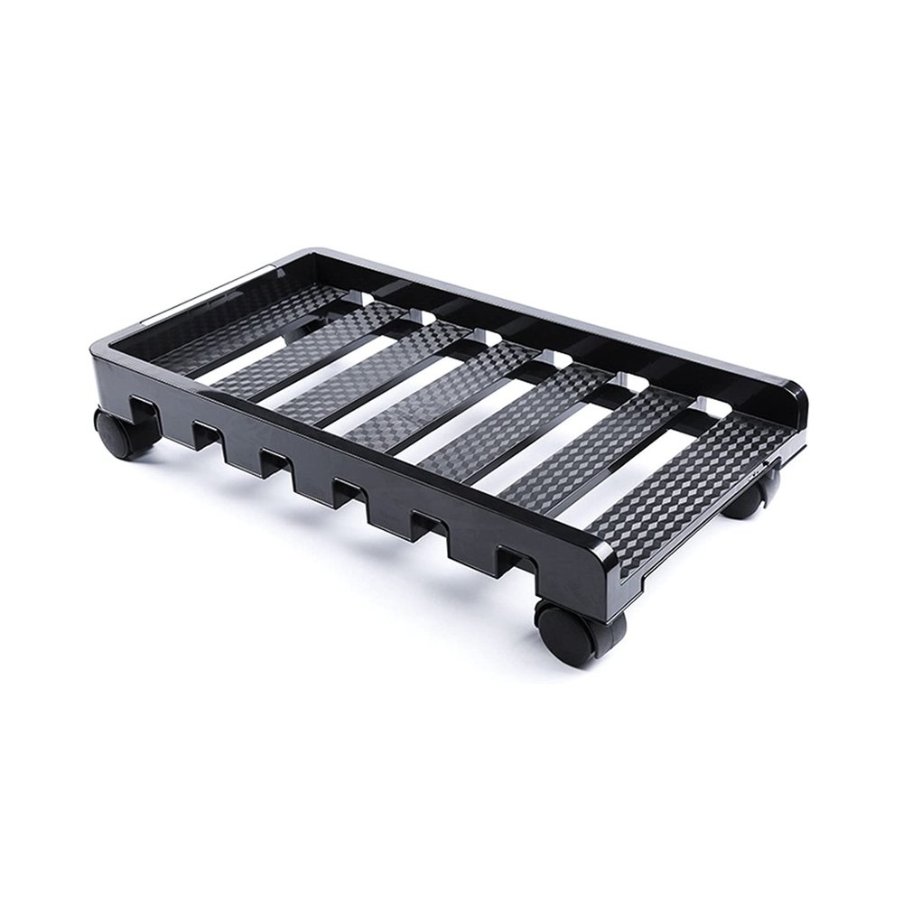 HEAIQI Computer Stand Pc Stand CPU Stand Computer Tower Stand Cart Floor PC Stand CPU Holder with 4 Caster Wheels Under Desk Computer Tower Stand Printer Stand(C)