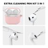 AhaStyle AirPods 4 Case Cover (2024) with Cleaning Kit Soft Silicone Shockproof Cover Skin for Apple AirPods 4th Gen Support USB-C & Wireless Charging view 4