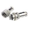 GX20, 15-Pin, Inline Cable, Circular Connector, Male & Female, 5 Sets view 2