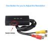 MDWXDOFP AV CVSB L/R to HDMI-Compatible Video Adapter HD 720P 1080P Video Box Converter AV to HDMI-Compatible Conversion Support PAL view 3