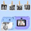Adrosstoller Digital Camera for Kid Upgraded 1080P Selfie Kid Camera for Girls Boys Gifts Photo Selfie Camera with Print Paper view 4