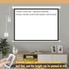 Electric Projector Screen with Remote, 72 Inch Motorized Projection Screen, 4:3 16:9 Indoor Projector Screen, Pull Down HD Screens, 4K 3D HD Motorized Widescreen(4:3) view 4