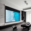 DirectNine Basics 72 Inch Motorized Projector Screen, 4:3/16:9, 4K/1080 HD, White Glossy, Wall Mount, Electric, Automatic view 1