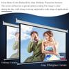 DirectNine Basics 72 Inch Motorized Projector Screen, 4:3/16:9, 4K/1080 HD, White Glossy, Wall Mount, Electric, Automatic view 3