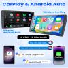 4 Core Car Radio for Honda Fit 2008-2013: 10" 1280 * 800 HD Touch Screen Stereo with Wireless CarPlay Android Auto Bluetooth 5GWiFi GPS FM SWC Backup Camera view 3