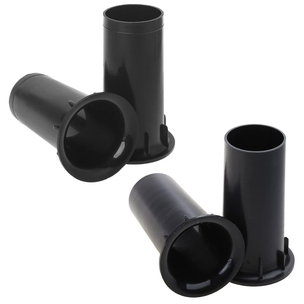 QIXIAMO Speaker Guide Tube 1 Pair Subwoofer Woofer Speakers Ports Connectors Tube Inverter Vent Cabinet Port Tubes