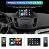 5G-WiFi (4G+32G) Android 13 Car Stereo Radio for Ford Escape 2013-2019, 9.2 Inches IPS HD Touch Screen Car Radio Wireless CarPlay Android Auto, GPS FM/SWC Bluetooth Backup Camera view 3