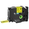 GREENCYCLE 20 Pack Compatible for Brother P-Touch Hse651 Hse-651 Hs-651 Hs651 Heat Shrink Tube Label Tape Hse 23.6mm 0.92" Black on Yellow Label Tape for PTE300 E500 E550W D600 P700 P900 P750W view 1