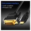 ACGTUY DUPI HD to DVI Cable DVI HDMI-Compatible Cable Adapter Gold Plated Compatible with The HDTV DVD Projector PS-5 4 3 TVBOX(5m) view 4