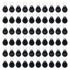 100pcs RFID Key Fobs Writable, Thin 26 Bit Proximity Key Fobs Fit for Prox Key ISO-Prox 1346 1386 1326 H10301 Format Readers, Works with The Vast Majority of Access Control Systems Black (100pcs) view 1