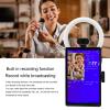 Asixxsix Interactive 50MP Camera Live Broadcast Machine with 8 Core CPU 4 Camera Feeds, Sound Card, Screen Mirroring, Background Blur (US Plug) view 3