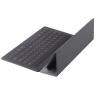 Pissente Portable Tablet Keyboard, UK Keyboard for iOS Tablet Pro 12.9in 1st 2nd Gen, 64 Keys Full Size, Suitable for Typing, Leather ABS Material view 3