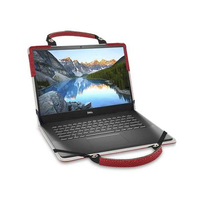 Laptop Case Cover Sleeve for Dell Inspiron 16 7620 2-in-1/Inspiron 16 7630 2-in-1/Inspiron 16 7635 2-in-1 with Portable Bag with Bag Handle,Red