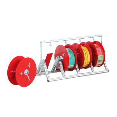 Wire Spool Rack,Multi-Spool Wire Rack Dispenser,Heavy Duty Spool Storage Holder,for Electrical Industrial Use,220lbs Capacity