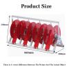 Wire Spool Rack,Multi-Spool Wire Rack Dispenser,Heavy Duty Spool Storage Holder,for Electrical Industrial Use,220lbs Capacity view 2