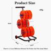 Wire Spool Rack with Wheel,Spool Cable Dispenser Spool Rack,Heavy Duty Spool Storage Holder,for Electrical Industrial Use,330lbs Capacity(Style 2) view 2