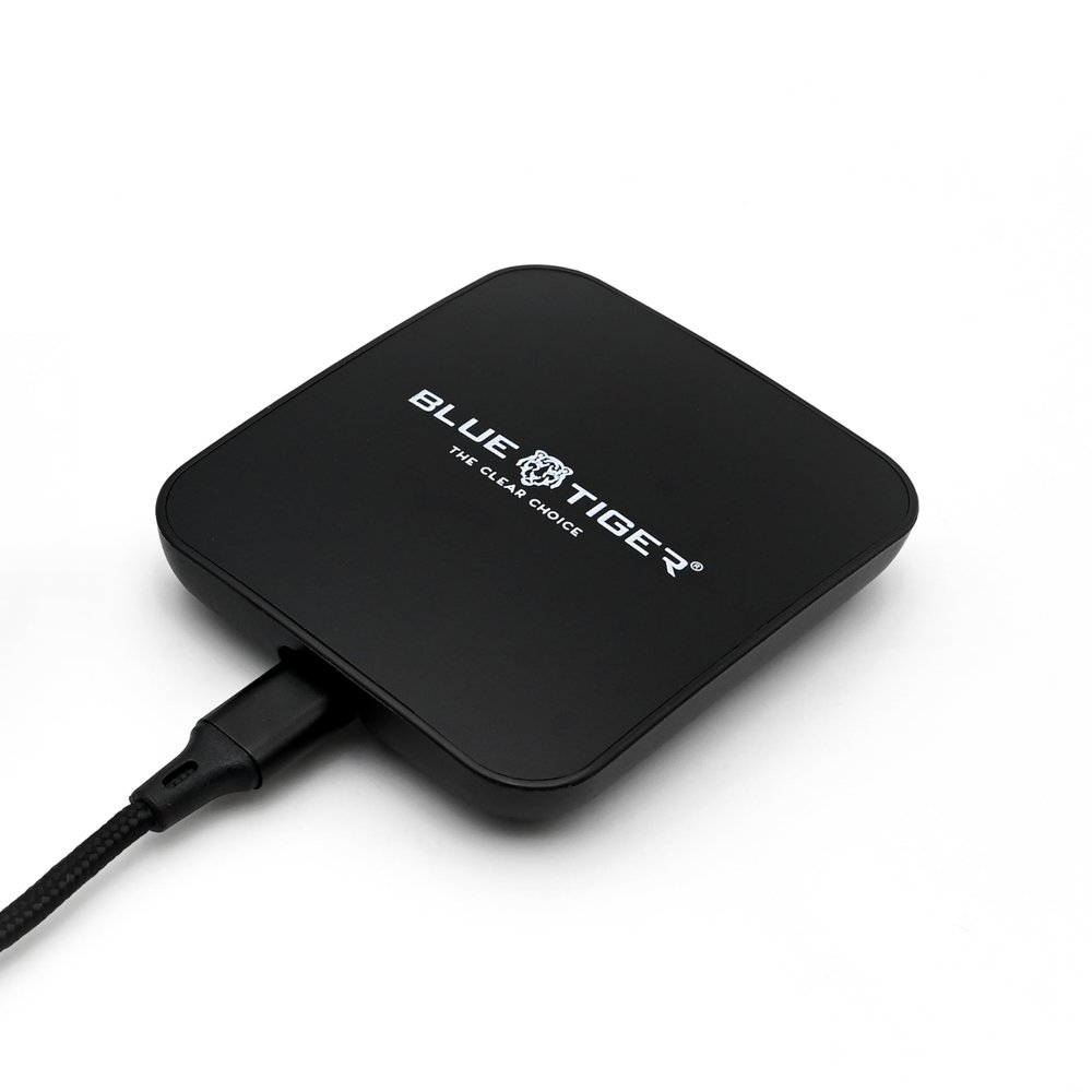 Blue Tiger TigerConnect Wireless iOS|Apple CarPlay & Android Auto Adapter Converts Wired to Wireless CarPlay Plug & Play Stable and Fast Connection for Cars & Trucks