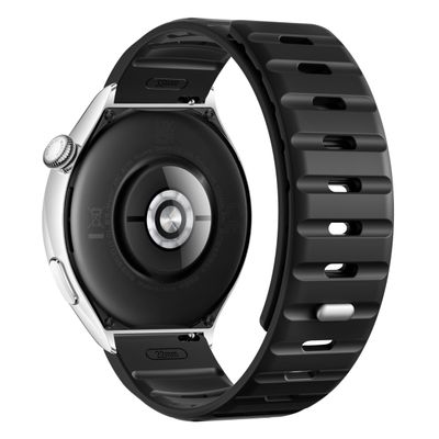 AISPORTS Compatible for Samsung Galaxy Watch 3 45mm Band Silicone, 22mm Quick Release Watch Band Soft Silicone Wristband Bracelet Replacement Band for Galaxy Watch 46mm/Gear S3 Classic/Frontier
