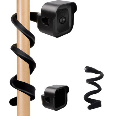 BLMHTWO Black Flexible Twist Mount Outdoor Camera for Blink Outdoor 4 (4th Gen) & Blink (3rd Gen) Weather Proof Protective Housing with Gooseneck Twist Mount