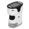 1000X Mini Microscope for Kids Adults, Handheld Digital Microscope with 2 LCD Screen, Portable Handheld Microscope with 6 Microscope Slides, Mini Microscope for Student view 1