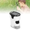 1000X Mini Microscope for Kids Adults, Handheld Digital Microscope with 2 LCD Screen, Portable Handheld Microscope with 6 Microscope Slides, Mini Microscope for Student view 4