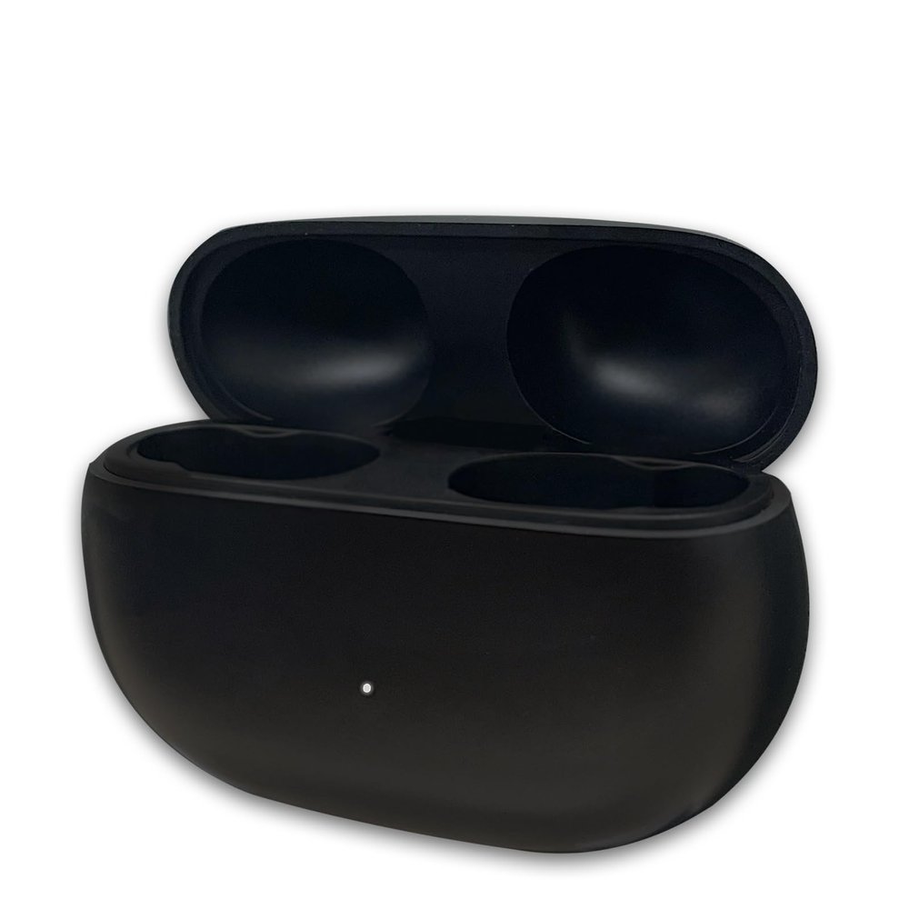 BRILLESS Charging Case Replacement Compatible for Beats Studio Buds Wireless Earbuds (Not Include Earbud) Type-C Protective Case (Black) Bluetooth Pairing Sync Button