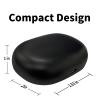 BRILLESS Charging Case Replacement Compatible for Beats Studio Buds Wireless Earbuds (Not Include Earbud) Type-C Protective Case (Black) Bluetooth Pairing Sync Button view 3