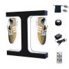 FXNFXLA Levitating Shoe Display, Magnetic Floating Sneaker Stand with 16 Colorful LED and 360 Automatic Rotation, LED Display Stand for Shoes Collectors, Advertising Exhibition Shoe view 1