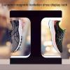 FXNFXLA Levitating Shoe Display, Magnetic Floating Sneaker Stand with 16 Colorful LED and 360 Automatic Rotation, LED Display Stand for Shoes Collectors, Advertising Exhibition Shoe view 4