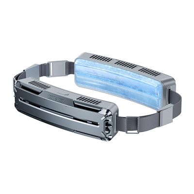 Pissente Wearable Waist Fan, Portable Mini USB Belt Fan, Cooling Fan for Hot Weather Outdoor Sports