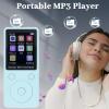 32GB MP3 Player with Bluetooth 5.0,1.8 inch Colour Screen Portable Music Player,Premium Audio Experience for Music Enthusiasts,Supports Expanded Up to 128GB (Blue) view 2
