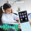 32GB MP3 Player with Bluetooth 5.0,1.8 inch Colour Screen Portable Music Player,Premium Audio Experience for Music Enthusiasts,Supports Expanded Up to 128GB (Blue) view 4