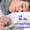 Yunir Smart Ring Health Tracker,Sleep Tracker Oxygen Health Ring,Multi Sport Modes BT Water Proof (12#) view 3