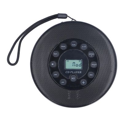 CD Player, Portable Bluetooth Desktop CD Player for Home with Speakers, Portable CD Player for Car,MP3 Compatibility Support Recording to USB Built in Microphone (Black)