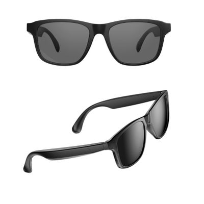 Bewinner Smart Glasses, V5.3 Bluetooth Glasses, with Speaker, Bluetooth Sunglasses, Touch Control & Open Ear Music & Clear Calls, Magnetic Charging Smart Glasses for Men Women