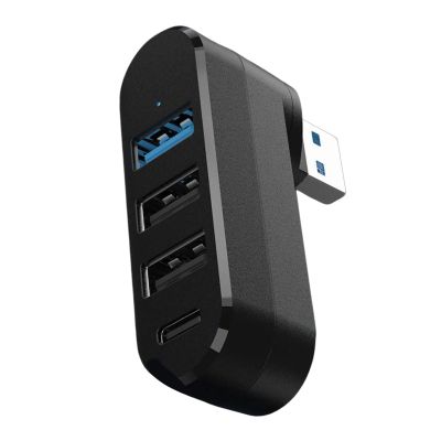Hxyxbnhno USB Splitter 180 Rotatable USB3.0 Port Expander Mltiport USB to USB Adapter Portable Hubs for Laptop Tablet PC
