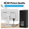 ACGTUY 4K DVI to HDMI-Compatible Cable Adapter Bi-Direction HDTV Male 24+1 DVI-D Male Converter Compatible with The X-Box HDTV DVD LCD 1m/1.5m/2m/3/5m(5m) view 3