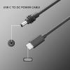 Dpofirs Mini USB C to DC Power Cable, Type C Male Input to DC Male Output, 20AWG Plug and Play, for Mini Dish Antenna (5 Meter / 16.4ft) view 2