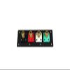 4 Position CAM Lock Panel, 400 Amp, 1 Phase 120/240V, Male, 90, Double Set Screw Connections with NEMA 3R Clear Snap-Back Covers, Series 16 CAM Connectors, Power Distribution Panel view 2