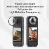 2PCS Lens Guard for ONE X4, Premium Lens Protector for ONE X4, Made from Premium Plastic, Protective Lens Cover Removable, Action Camera Lens Guard, Suitable for ONE X4 view 2