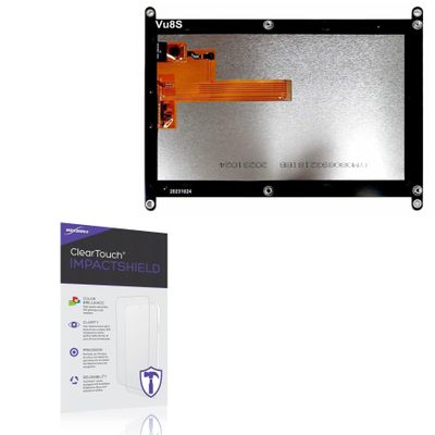 BoxWave Screen Protector Compatible with Odroid VU8S MIPI LCD (8 in) - ClearTouch ImpactShield (2-Pack), Impenetrable Screen Protector Flexible Film