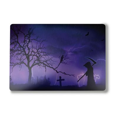 Laptop Skin Compatible with Alienware M18 R2 (2024) - Mystic Reaper - Premium 3M Vinyl Protective Wrap Decal Cover - Easy to Apply | Crafted in The USA by MightySkins