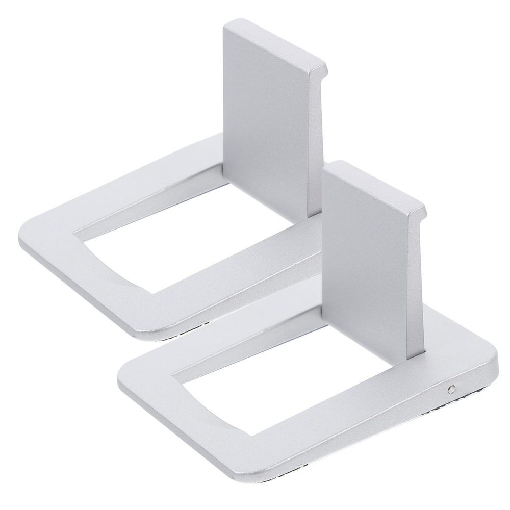 PLAFOPE 2pcs Portable Laptop Stand Holder for Desk and Couch Ergonomic Design for Heat Dissipation Lightweight Support for Home Office and Travel
