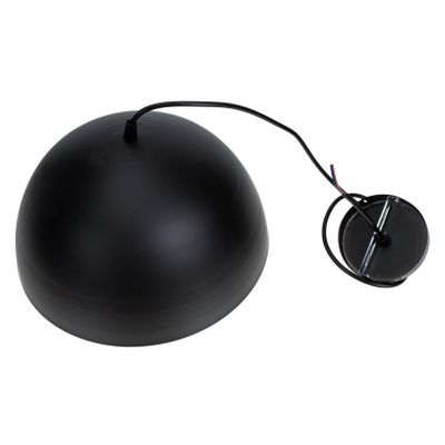 BUTIFULSIC Retro Pendant Light Shade Stylish Ceiling Lamp Cover for Modern Homes Black Half Design Durable and Easy to Install for Table Ceiling Lights