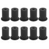 10Pcs Cable Routing Kit, Cable Feedthrough Sleeve, Cable Routing Kit, Wall Protective, Cable Installation Kit for Starlink Ethernet Cable (Black) view 1