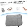 Gadpiparty E-Reader Carrying Case Sleeve for for E-Book Reader for Travel and Daily Use Light Grey view 4