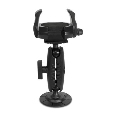 ARKON Mounts RoadVise Ultra Phone Holder with Adhesive Mount | for Phones & Midsize Tablets | Adjustable | Strong Adhesive Base | Compatible with iPhone, Samsung, Google, & More