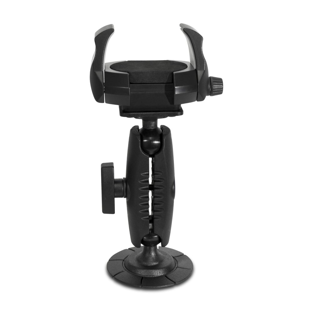 ARKON Mounts RoadVise Ultra Phone Holder with Adhesive Mount | for Phones & Midsize Tablets | Adjustable | Strong Adhesive Base | Compatible with iPhone, Samsung, Google, & More
