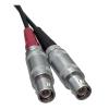 EPBTMQ Dual FFA 1S 1 C9 to 00S 00 C5 Male Plug Connection Twin Cable for Ultrasonic Flaw Detector Connector Wire Terminals Nicely(2FT(60CM)) view 2